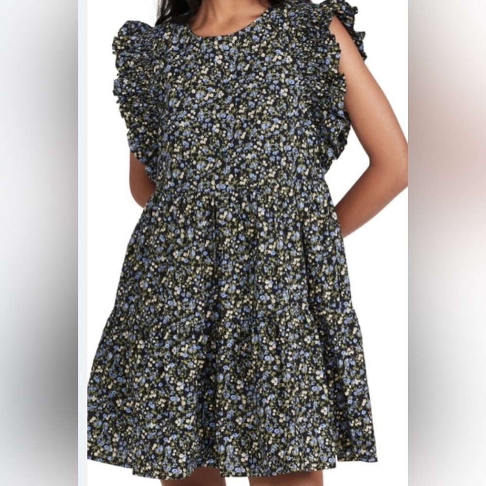 NWOT English Factory mini tiered dress